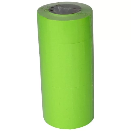 ETYKIETY CENOWE A 35x20mm ZIELONE 300szt